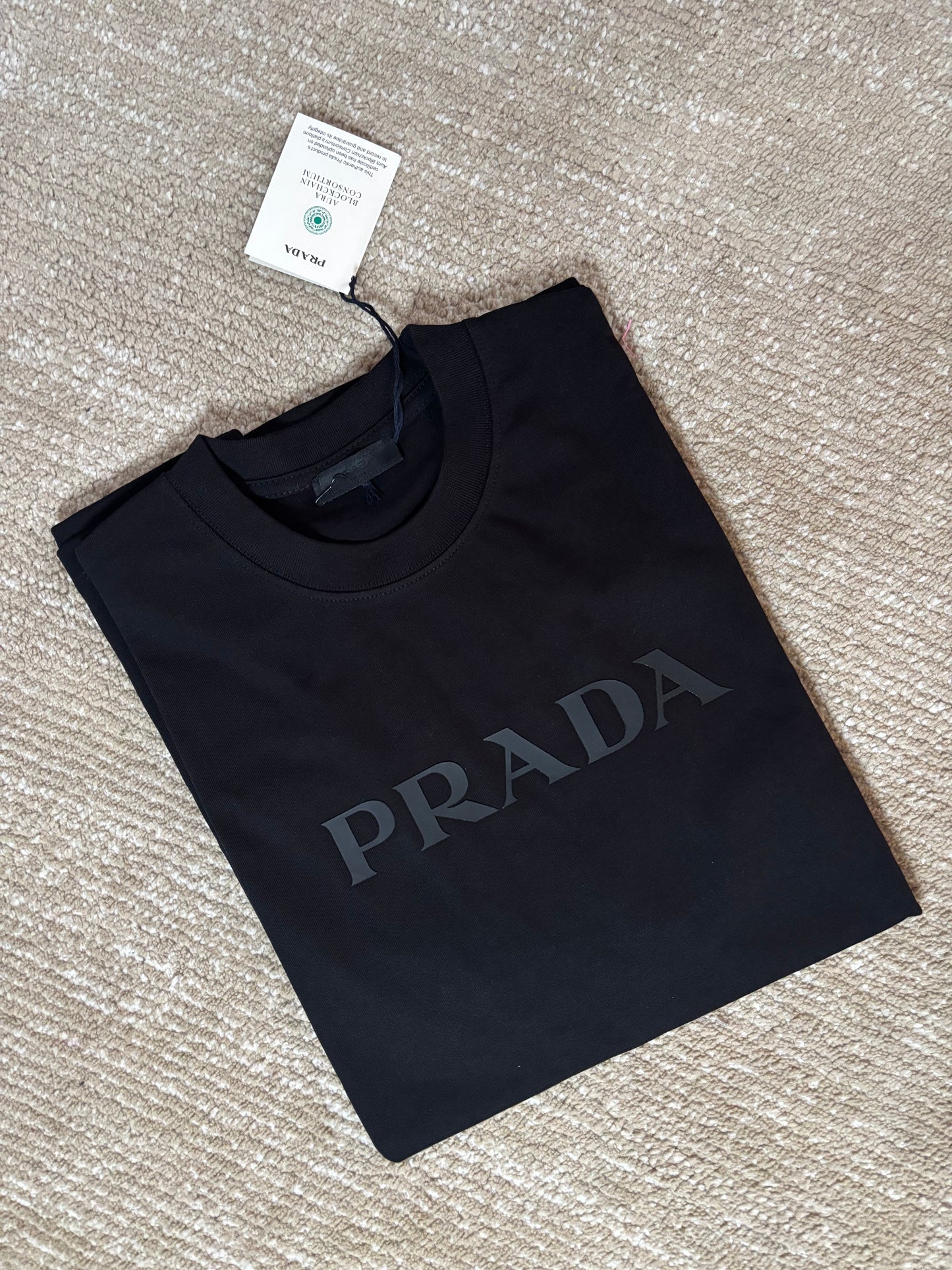 T-shirt Prada Noir