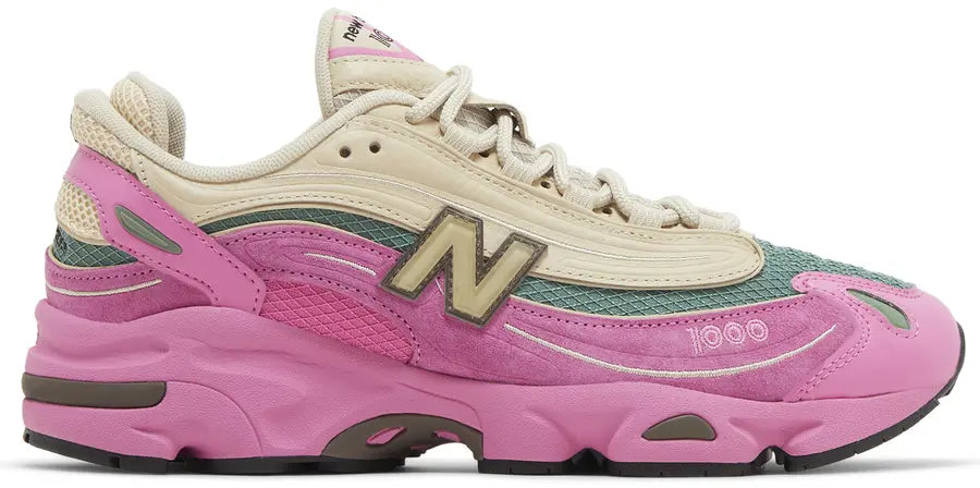 NB 1000 Pink Green