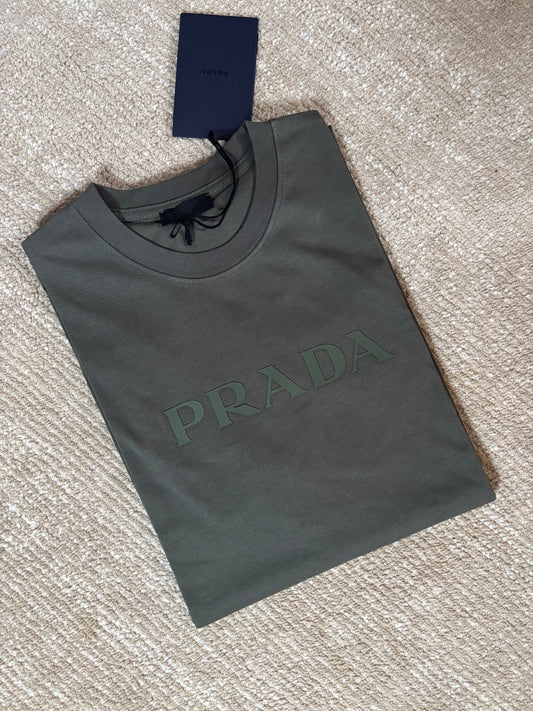 T-shirt Prada kaki