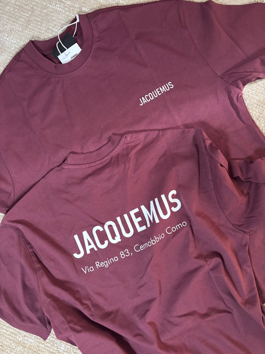 T-shirt Jacquemus Bordeau