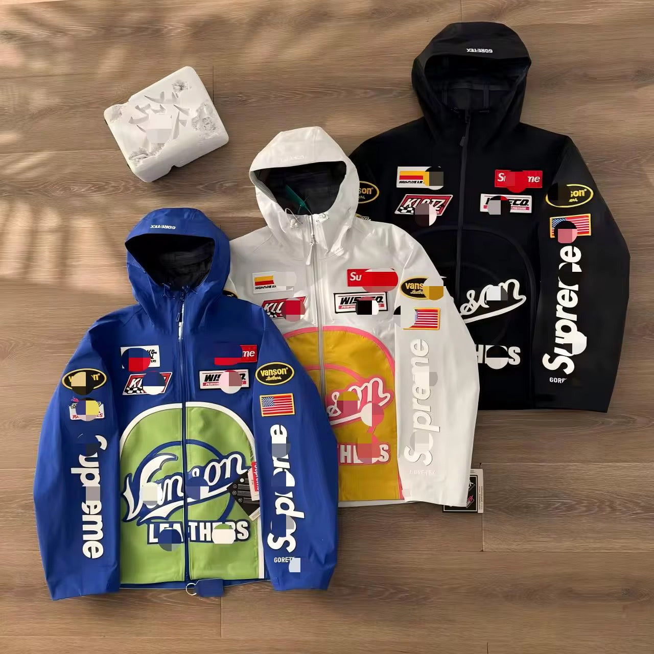 SUPREME X VANSON LEATHERS GORE-TEX SHELL JACKET